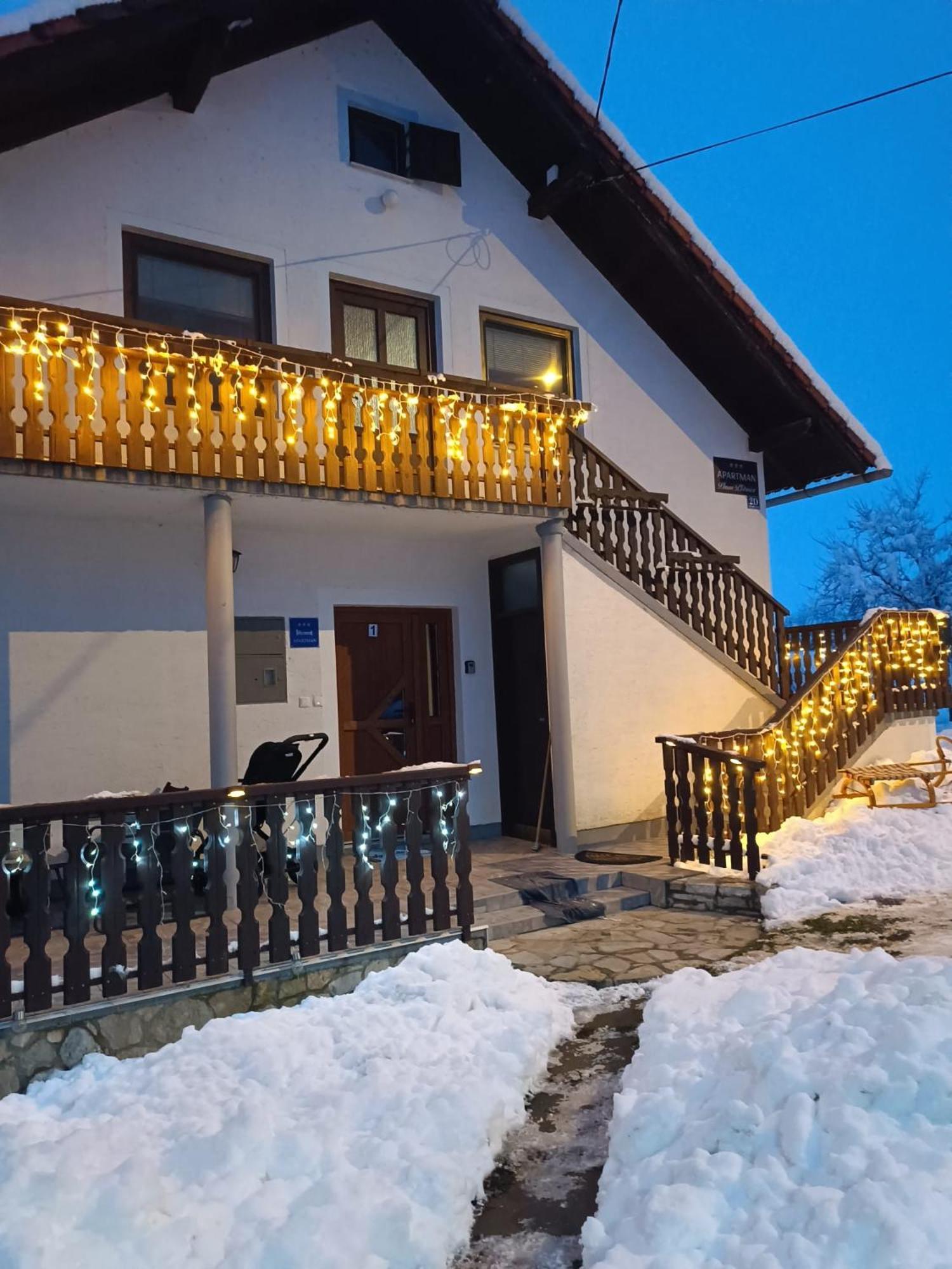 Apartman Plum Plitvice Drežnik Grad Dış mekan fotoğraf